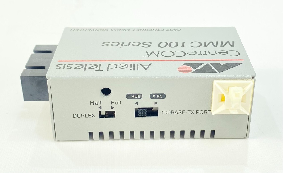 Allied Telesis CentreCOM MMC100 Series Ethernet Media Converter | eBay