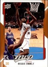 2008-09 Upper Deck MVP Philadelphia 76ers Basketball Card #122 Reggie Evans