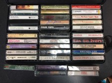 35 Cassette Tapes Lot Rock Dance Symphony C76