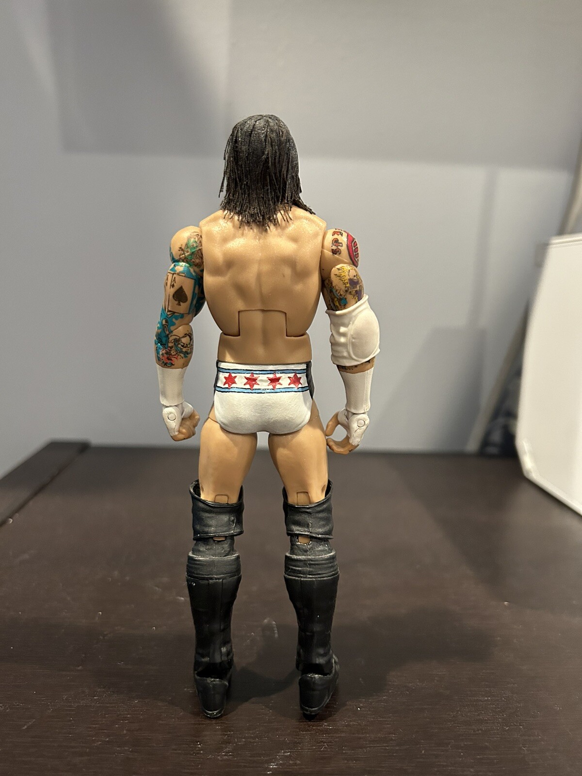 WWE Wrestling Mattel Elite Custom CM Punk (Made by BEW) Figure RARE