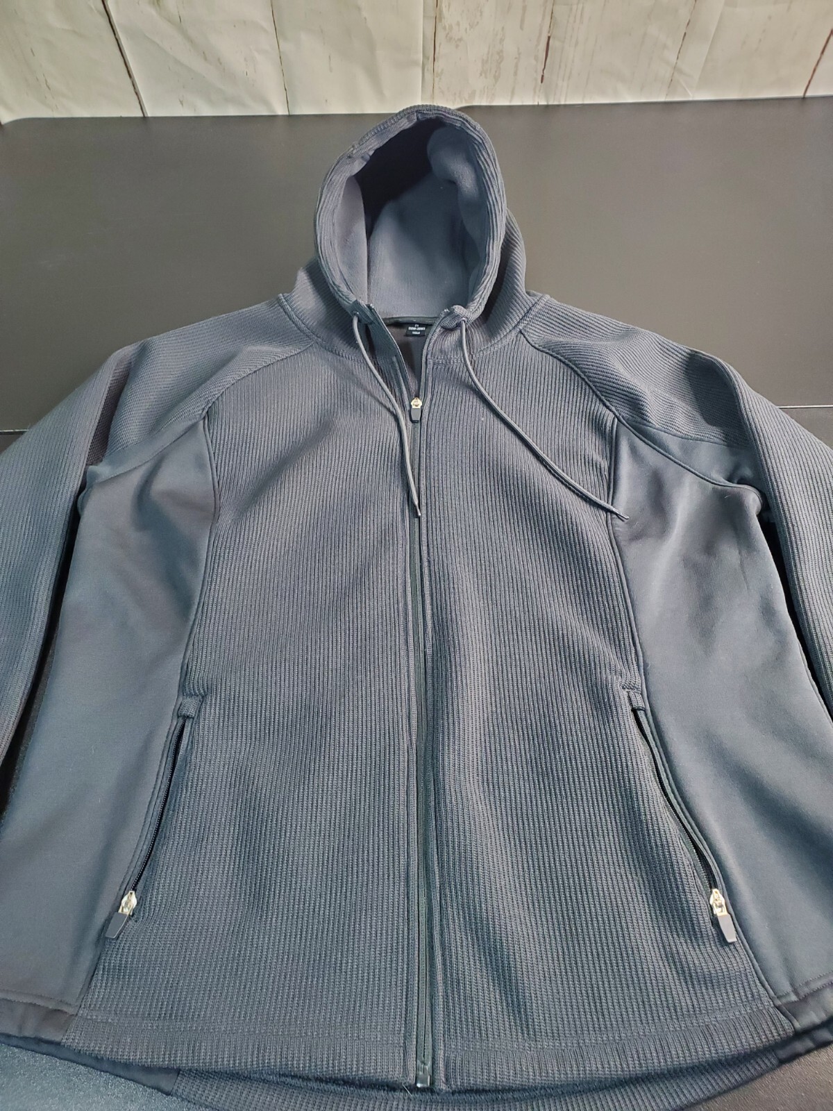 SwissTech Jacket Softshell Greystone Colored Zip … - image 2