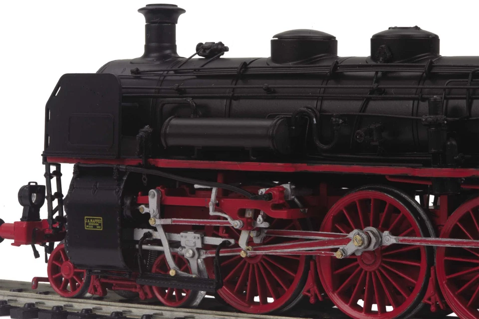 Motor de vapor de CA de 3 rieles clase 18,4 fundido a presión HO MTH con CCC, sonido, humo 80-3217-5 Foto 3 de 4