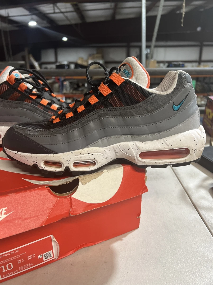 Nike Air Max 95 Black Speckled Gray CZ0191 001 Sneakers Men s