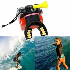 Surfing Skating Shoot Bite Mouthpiece Mouth Mount & Floaty for GoPro Hero 87FS
