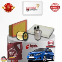Inspektionskit Filter + ÖL Seat Ibiza V 1.2 44KW 60CV Von 2012->