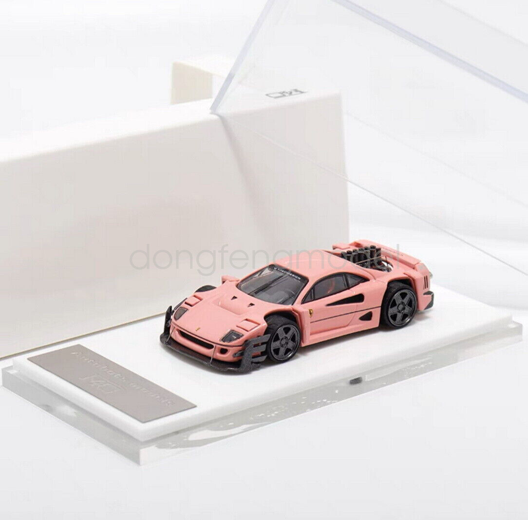 Autobots 1/64 Scale For Ferrari F40 Yasid Concept Pink DieCast Car