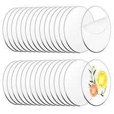 30 Pieces Clear Acrylic Circles 6 Inch Round Blanks Discs Sheet