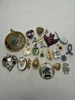 Vintage & Modern Costume Jewelry Charms Lot Of 25