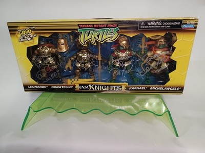 TMNT 2007 Gold Ninja Knights Unopened With Signatures!