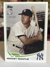 2021 Topps X Mickey Mantle Collection Baseball Cards Checklist 24