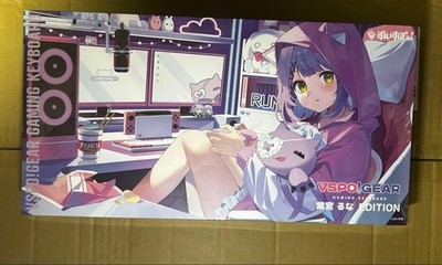 VSPO! GEAR Shibamiya Runa Edition Gaming Keyboard JIS TKL Unopened