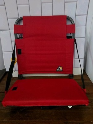 GCI Outdoor Bleacher Stadium Chair Portable Folding Cushioned Seat Back Support