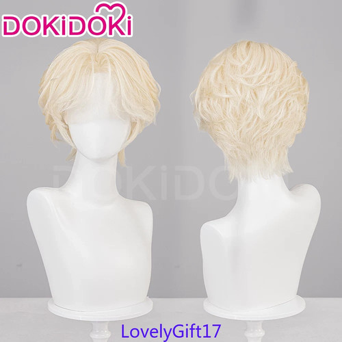 Anime Alien Stage Luka Cosplay Wig Short Party Fashion Costume Wigs Wig ...