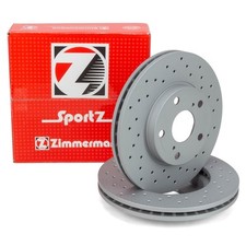 Zimmermann SPORT Bremsscheiben Satz Ø 277mm für TOYOTA AURIS COROLLA (E18) vorne