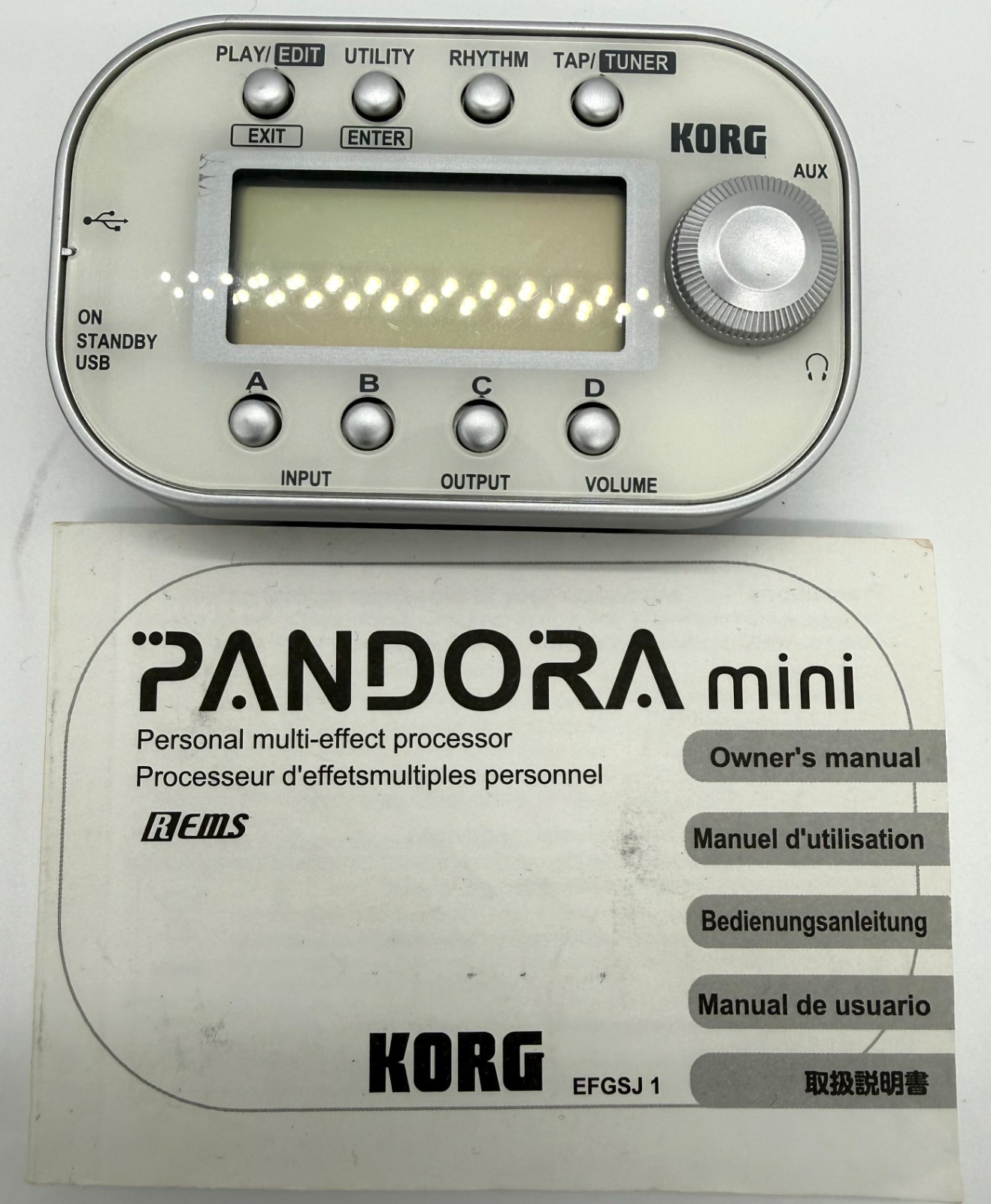 KORG PANDORA mini PX mini processeur d'effets multi guitare du JAPON fs 91499