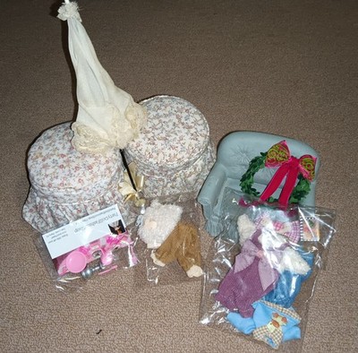 Fibre Craft & The Doll Closet Doll Clothing, Shoes, Hat Lot for 13'' Boy Doll