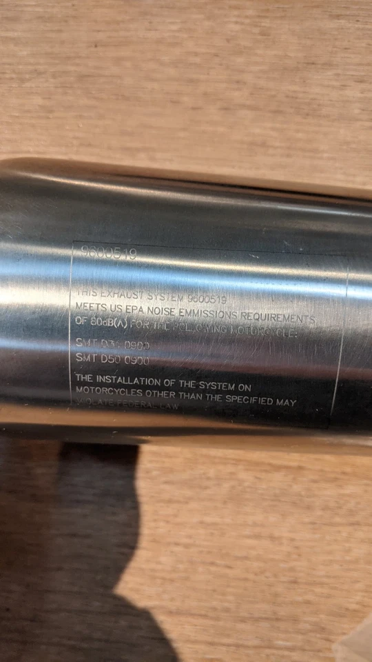 NEW Vance & Hines Brushed Exhaust A9600518 for Triumph Street Twin/Street Cup - Image 3 of 4