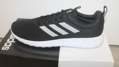 Adidas Herren Lite Racer Schuh Schwarz Weiß Größe 44 2/3 UK 10 US 10,5 Neu - Bild 1 von 4