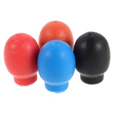4 Pairs Mute Tips for Drumsticks Home Practice Caps Noise Reducer