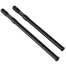 Sondery Irish Tin Whistle Set Key of C and D Made from Hign Black