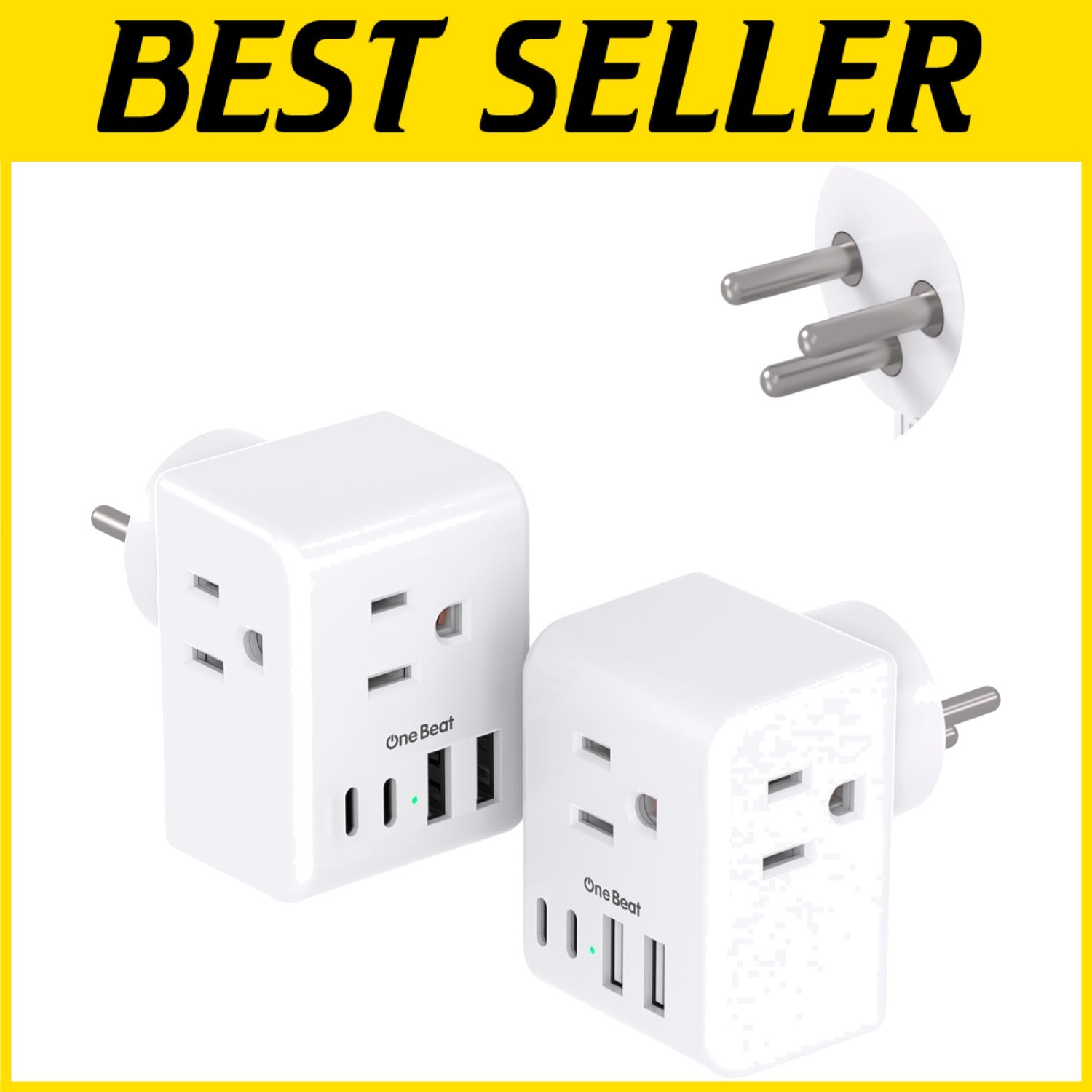With 7-in-1 Type H Plug