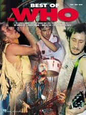 BEST OF THE WHO: PIANO/VOCAL/GUITAR Excellent Condition