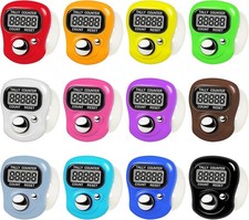 Electronic Finger Clicker Counter 5-Digit LCD Hand Tally for...
