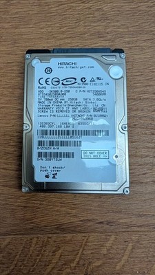 Hitachi 250GB HDD Sata Interne Festplatte 5K500 B-250 3GB/S