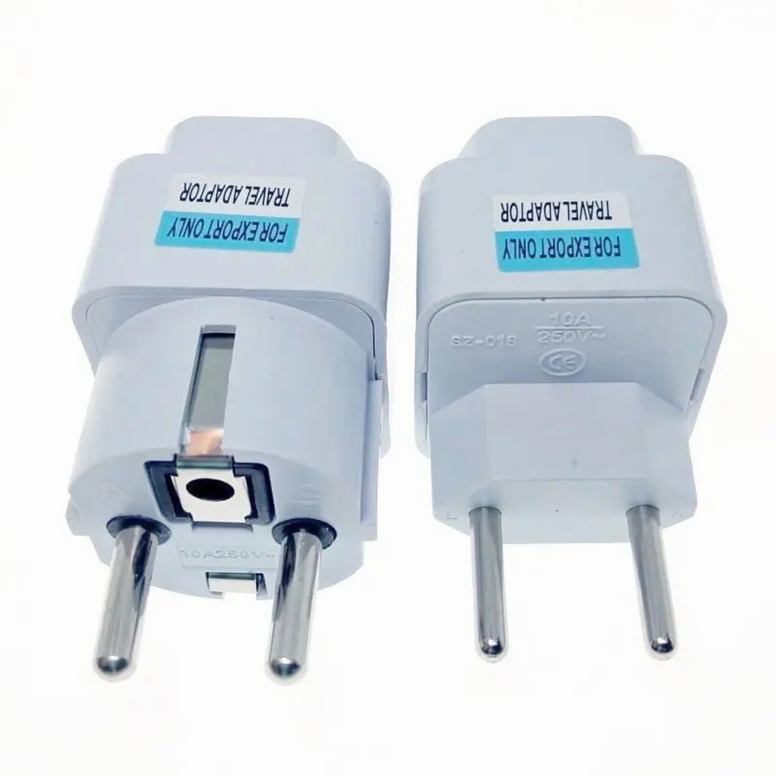 Universal Schuko Travel Adaptor with Universal Outlet AC250V