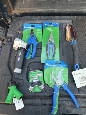 Sears Craftsman Companion Nos Pruner Snip Trowel Hose Sprayer Lot 7pcs