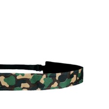 Print Adjustable Headband - Camouflage