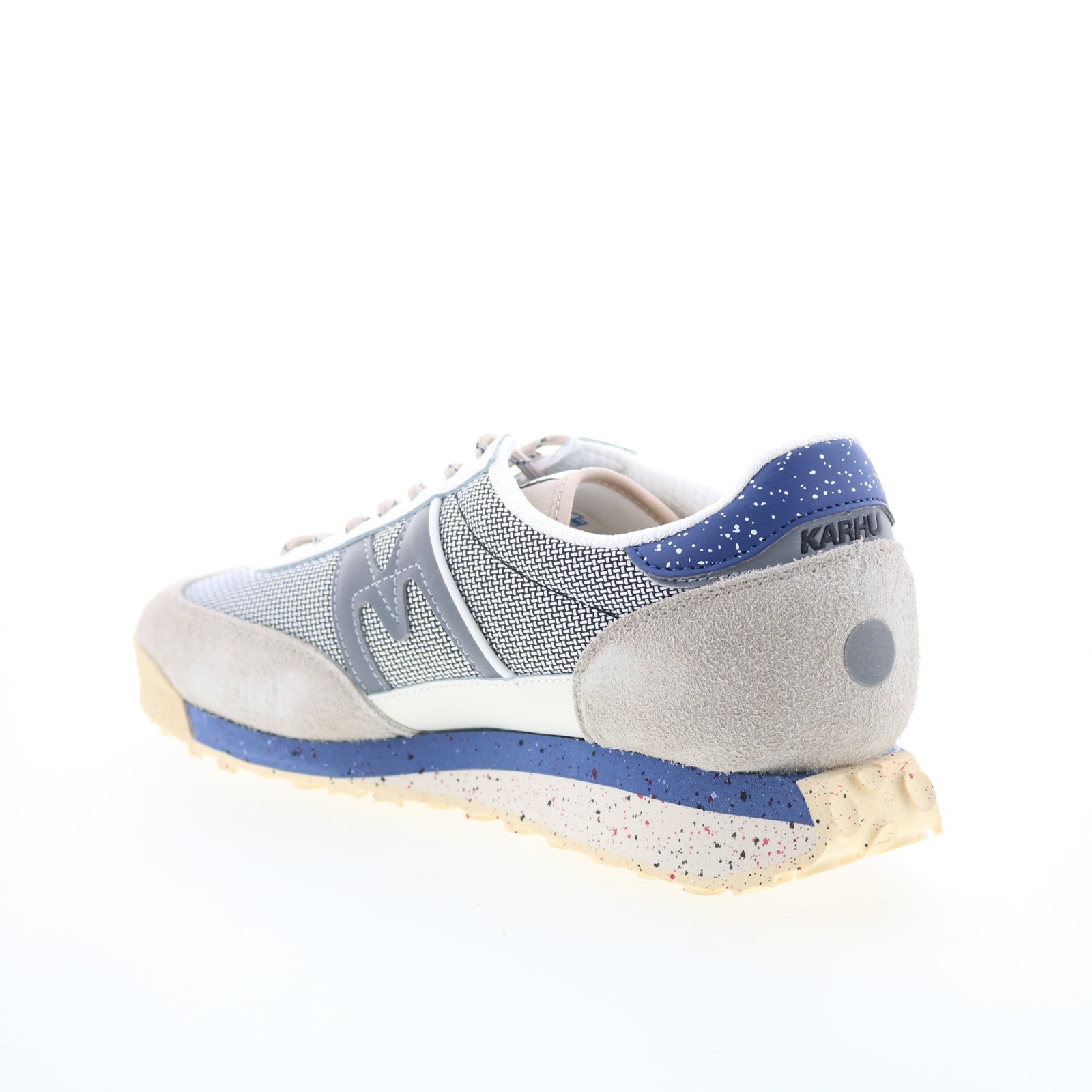 Karhu Mestari Control F840010 Mens Gray Suede Lifestyle Sneakers Shoes