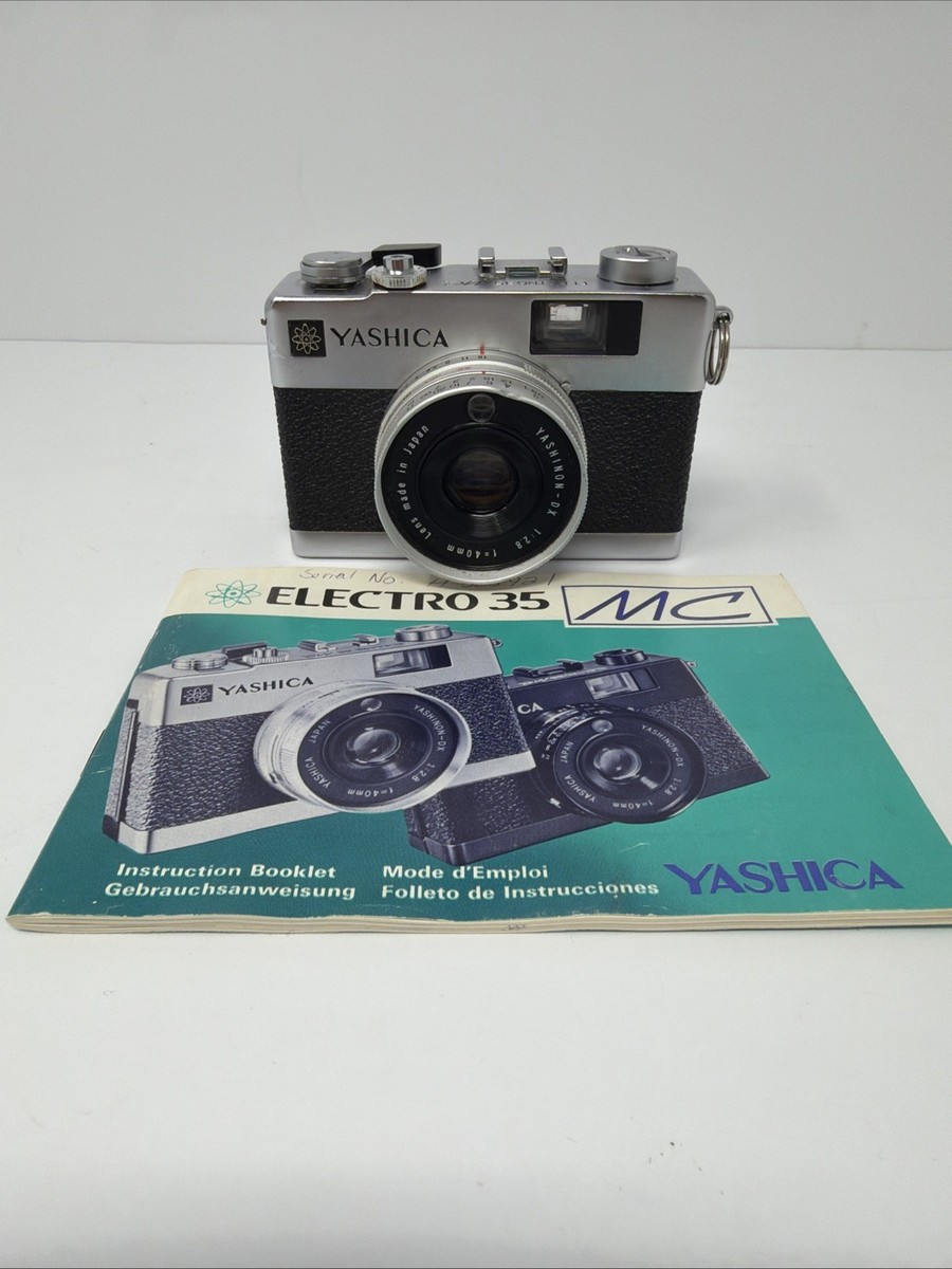 Yashica Electro 35 MC Rangefinder 35mm Film Camera 40mm f2.8 w
