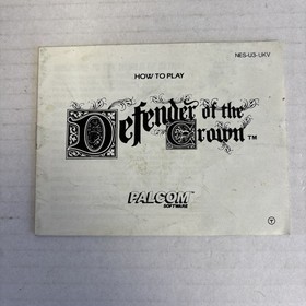 Defender of the Crown - Nintendo Entertainment System Video Game NES Boxed