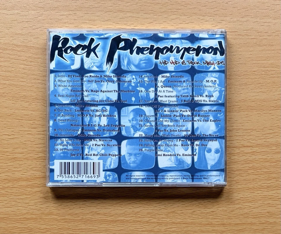 Mike Shinoda - Rock Phenomenon CD - Ozzy, Eminem, Hendrix, Korn, Linkin Park Foto 3 de 3