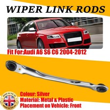 Fits Audi A6 S6 C6 04-12 Front Wiper Linkage Plastic Bush Set Original Linkrods