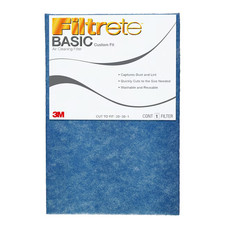 Filtrete 20 x 30 x 1 Washable MERV 1 Basic Cut to Fit Adjustable Air Filter
