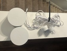 LOT OF 2: Google WIFI Access Point Router GJ2CQ WIFI Google Mesh w/ Power Cord