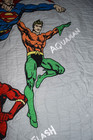 Pottery Barn Kids Justice League Full/Queen Quilt 2 matching shams Super Friends — photo 6
