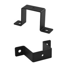 Support de connecteur de tuyau robuste en forme de U pour applications domestiqu