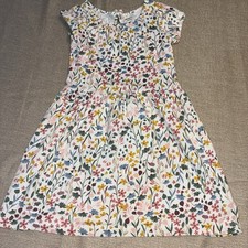 Carters Girls Dress Pullover Short Sleeve Floral Print Toddler SZ 5T