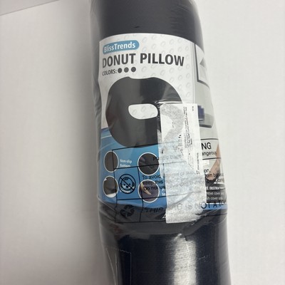 Bliss Trends Donut Pillow Seat Cushion New Pain Relief Postpartum Memory Foam