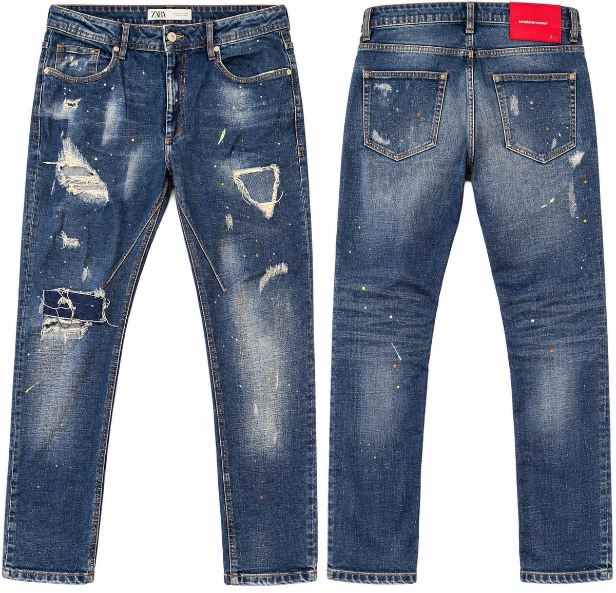Zara Blue Jeans for Men for sale | eBay