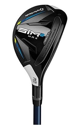 TaylorMade Golf SIM 2 MAX Rescue Mens Right Hand Graphite Stiff Rescue 3-19 Degr