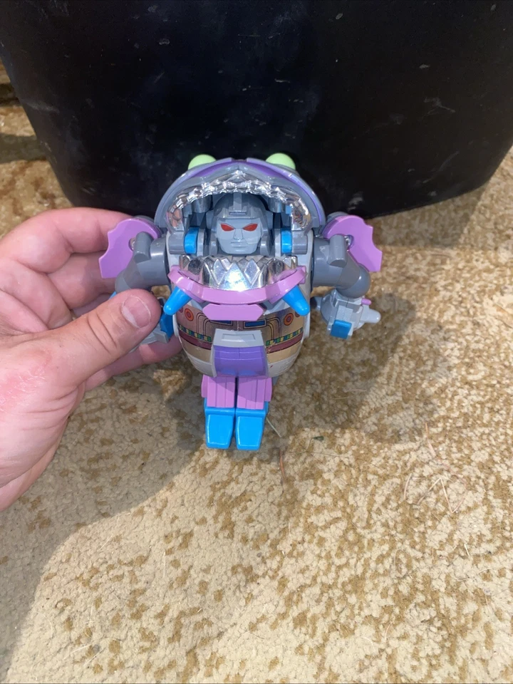 VTG 80s Transformers G1 Omega Supreme Hasbro & Sharkticon Gnaw - Image 4 of 4