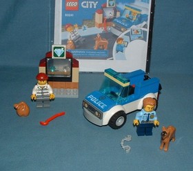 CITY, POLICE SETS 60006 ATV / 60206 JET PATROL / 60241 DOG UNIT - LEGO - USED
