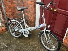 Raleigh Folding Bike 6 Speed Shimano Revishift 20” Wheels Well Maintained