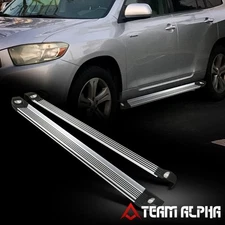 Fits 2008-2013 Toyota Highlander {LIGHTED} Aluminum 5.25"Side Step Running Board