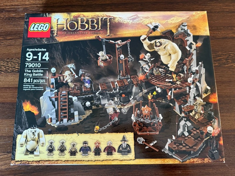 LEGO The Hobbit 79010 Goblin King Battle 841 pcs BRAND NEW SEALED