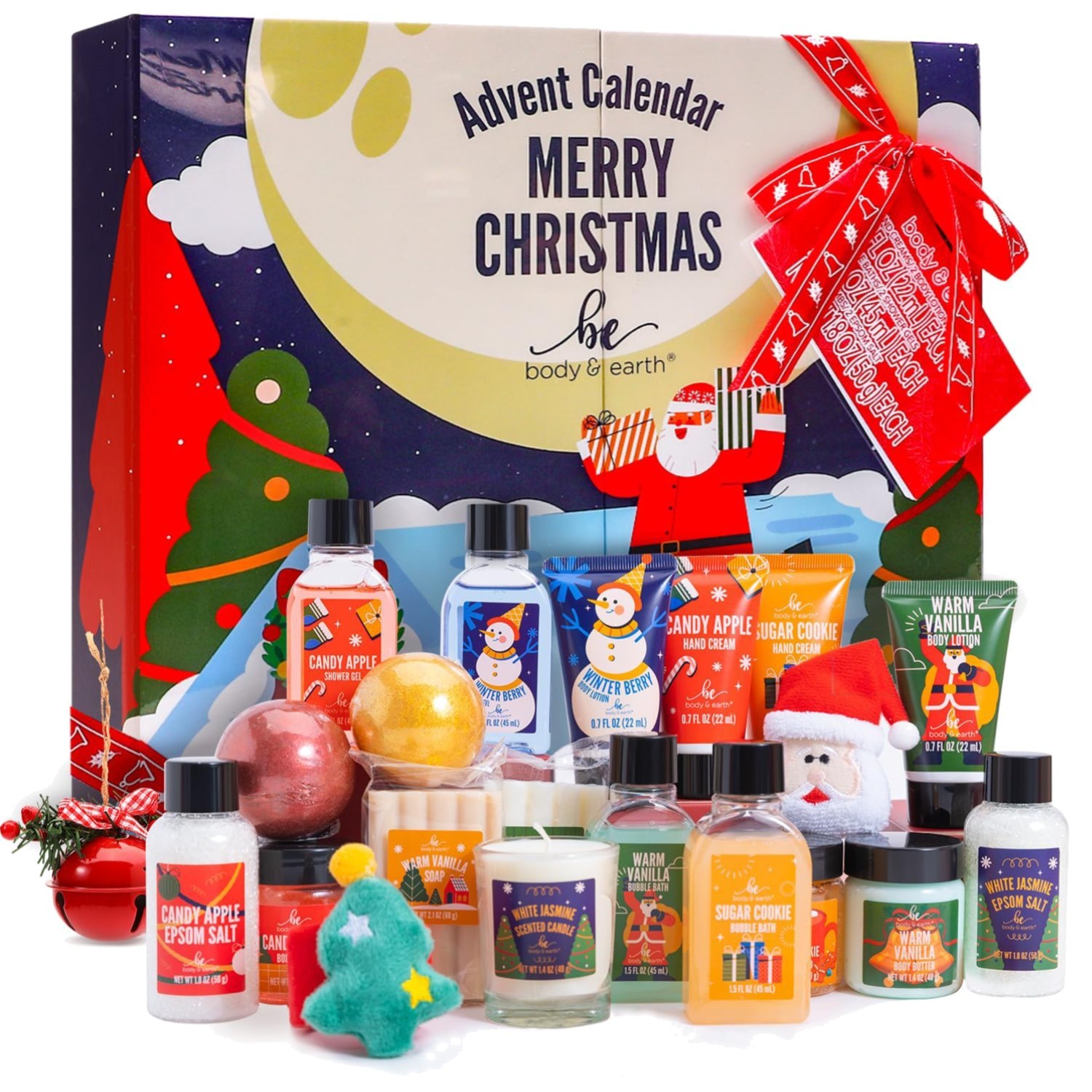 Weihnachtsgeschenke Adventskalender 2025 für Frauen – 24 SPA Produkte & Acces...